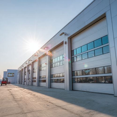 Instalación y mantenimiento de puertas industriales automáticas en Mallorca. Soluciones seguras y eficientes para naves, empresas y parkings.